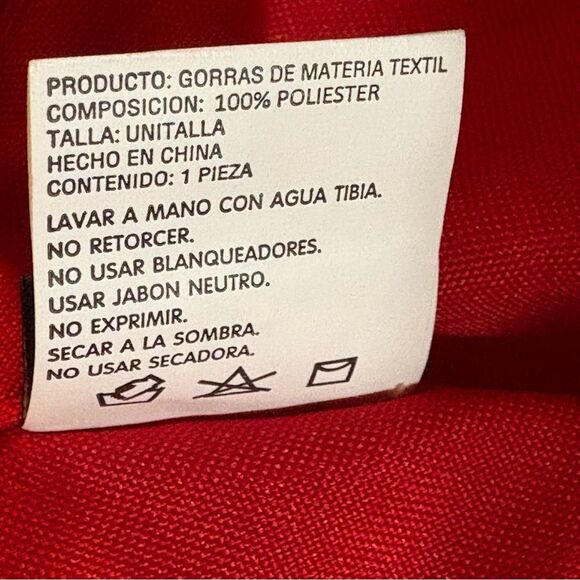 KNDIT Red and White Strawberry Print Bucket Hat Women’s OS Reversible. - Picture 7 of 7